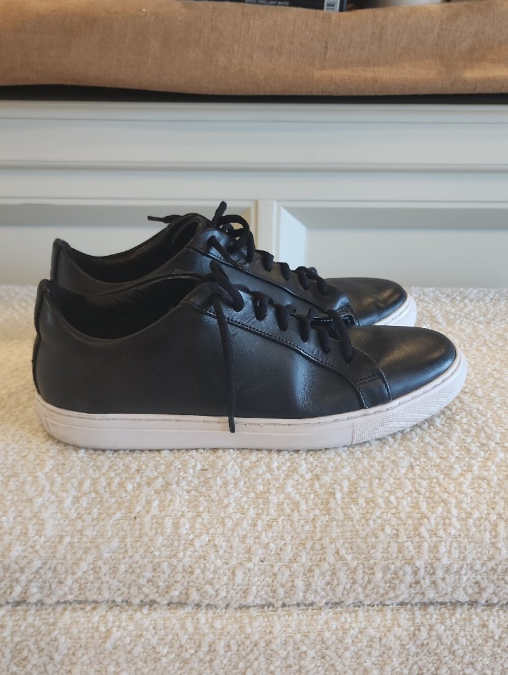 Thursday Boot Company Black Men's Leather Sneakers